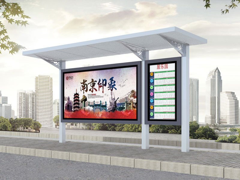 簡(jiǎn)易候車(chē)亭圖片