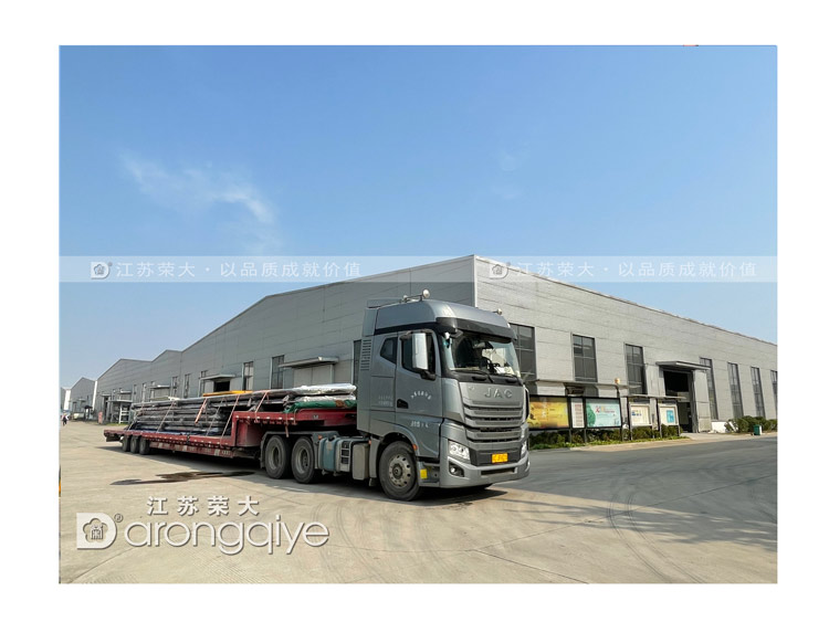 吉林省公交站臺(tái)頂棚發(fā)貨第二批配圖一